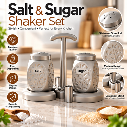 Salt and Sugar Pot Set