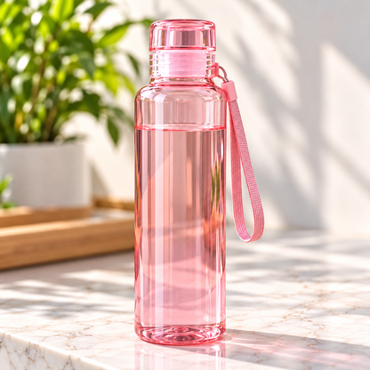 500ml Transparent Plastic Water Bottle