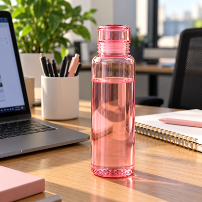 500ml Transparent Plastic Water Bottle