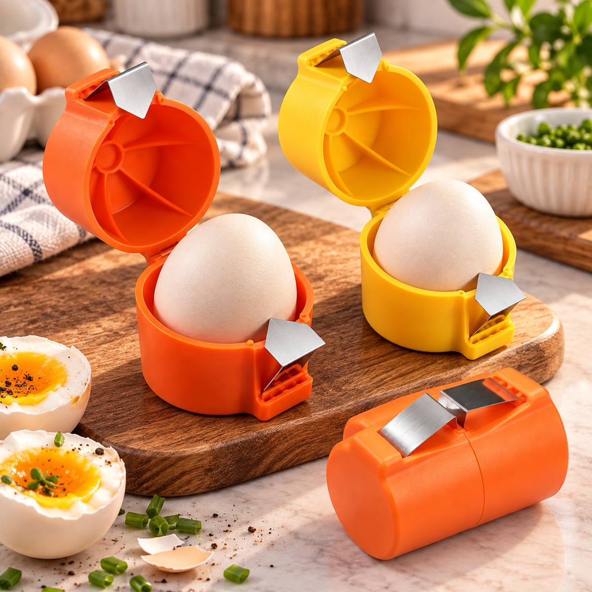 Egg Shell Opener Cutter