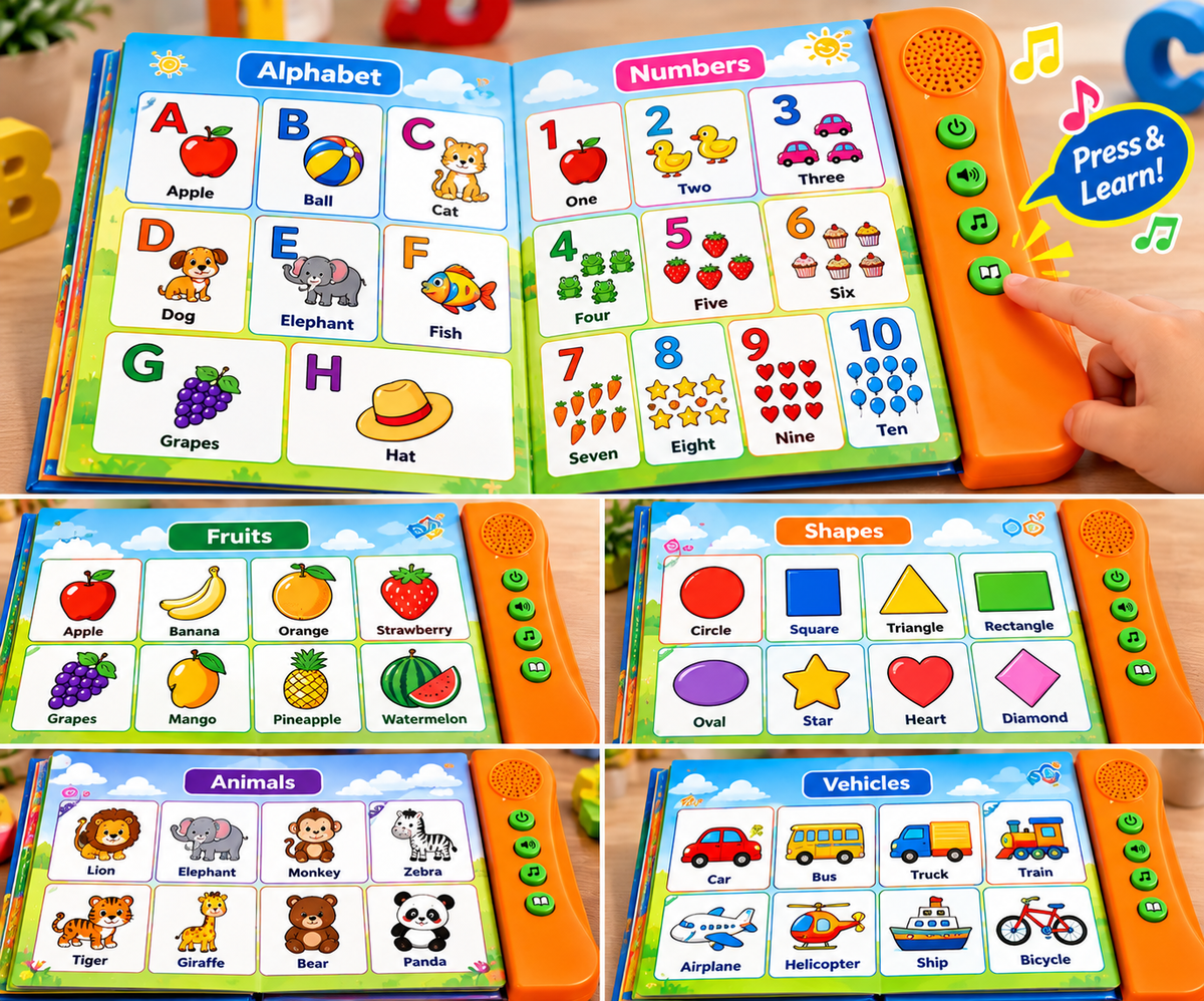 📚 My English E-Book Learning Toy
