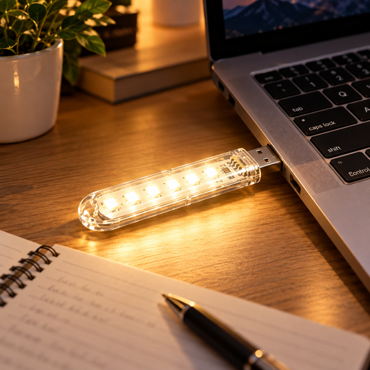 💡 Portable USB LED Light Bar