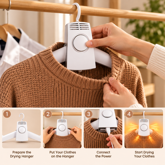 👕 Portable Electric Clothes Dryer