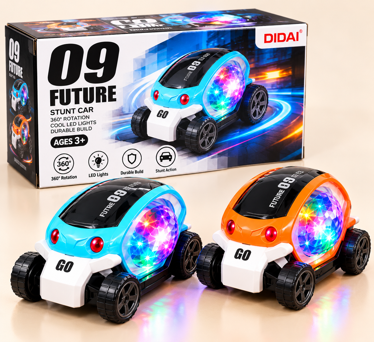 Future 09 Light-Up Concept Car Toy