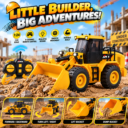 6-Channel Remote Control Bulldozer