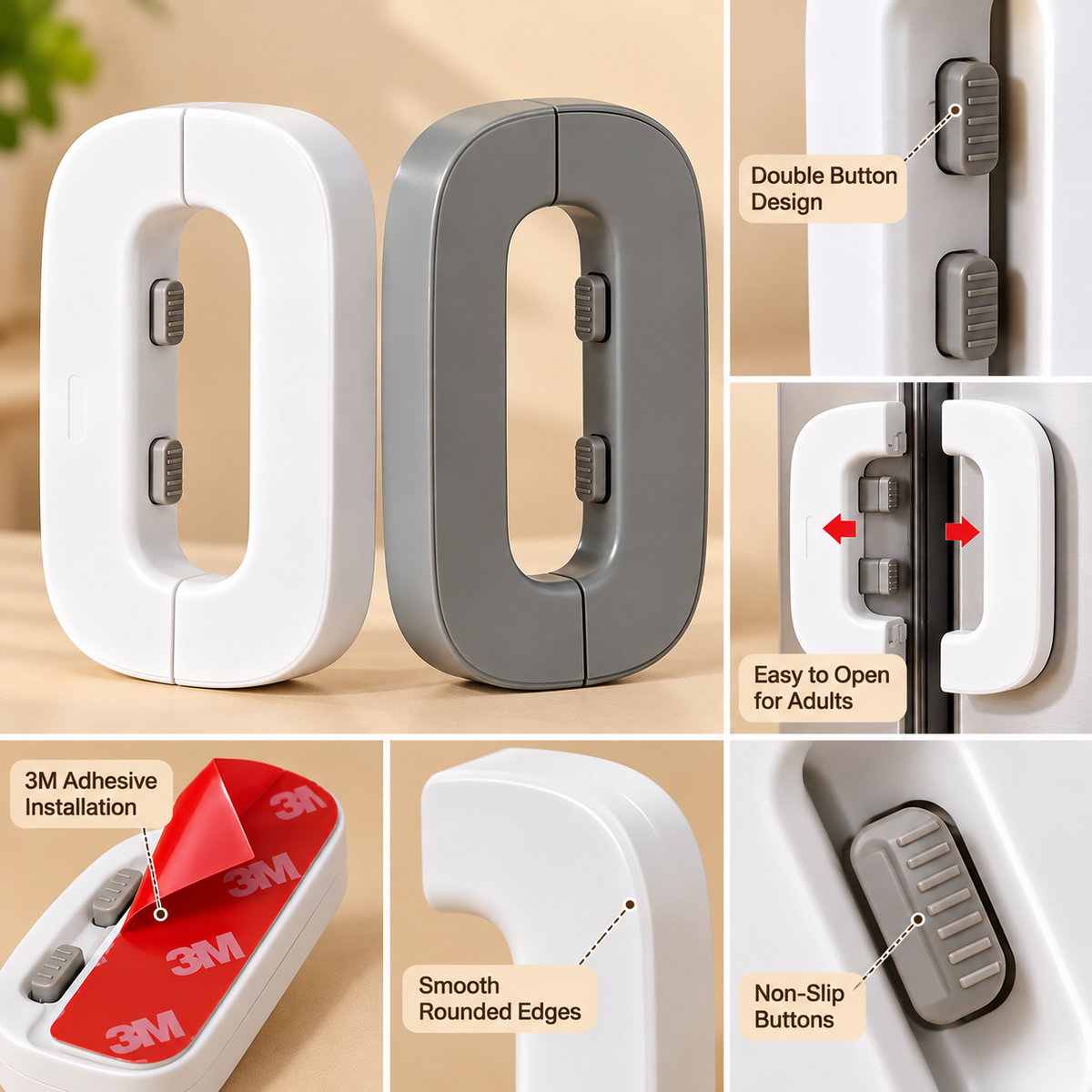 Child Safety Refrigerator Lock