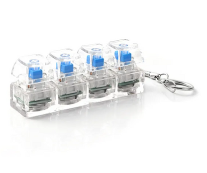 LED Keyboard Keychain Fidget Toys