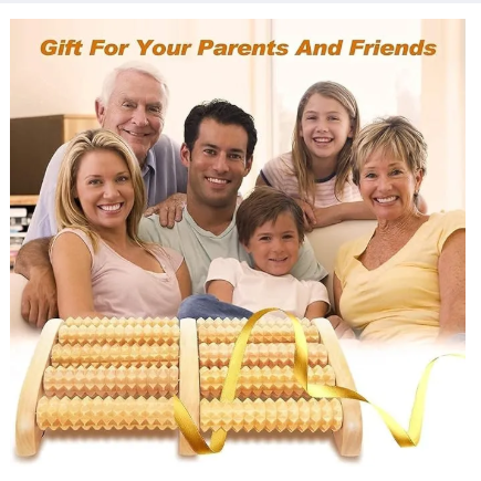 Premium Wooden Foot Massage Roller