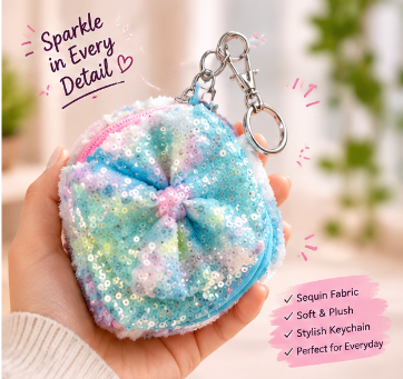 Rainbow Purse for Girls