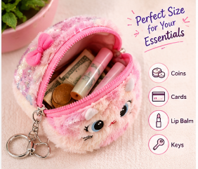 Rainbow Purse for Girls