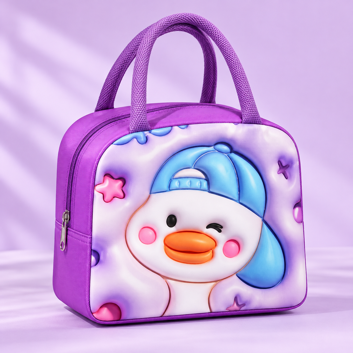 Cute Cartoon Duck Thermal Lunch Bag