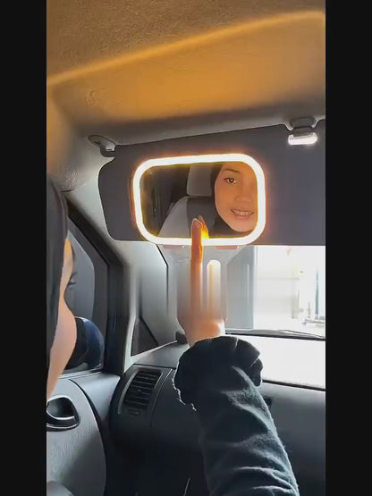 Car Sun Visor Vanity Makeup Mirror