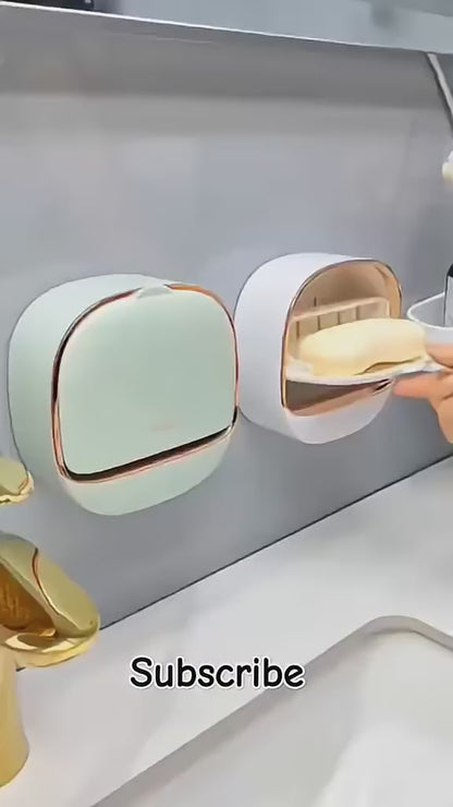 Soap Holder With Drain Tray