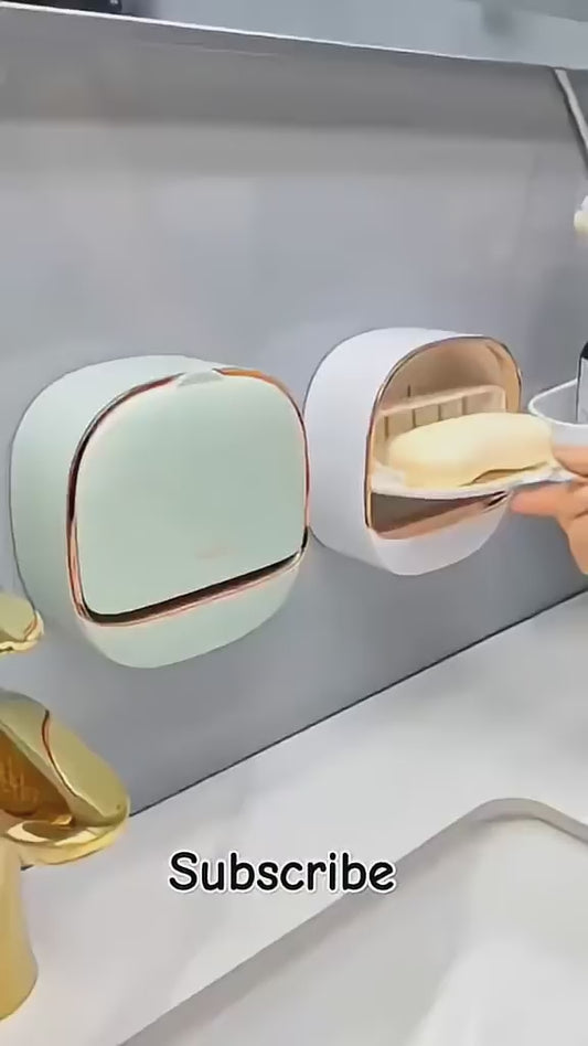 Soap Holder With Drain Tray