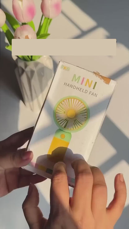 Mini Pocket Breeze – USB Rechargeable Portable Handheld Fan